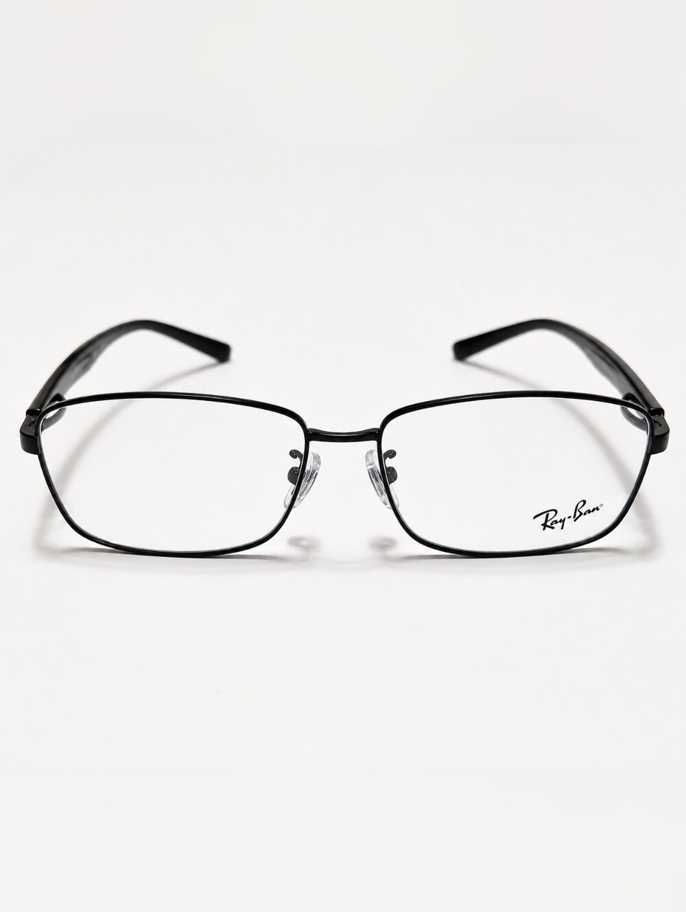 Ray-Ban RB 6527D 2503 Men’s Black Metal Rectangle Eyeglasses Frames 56 16 140